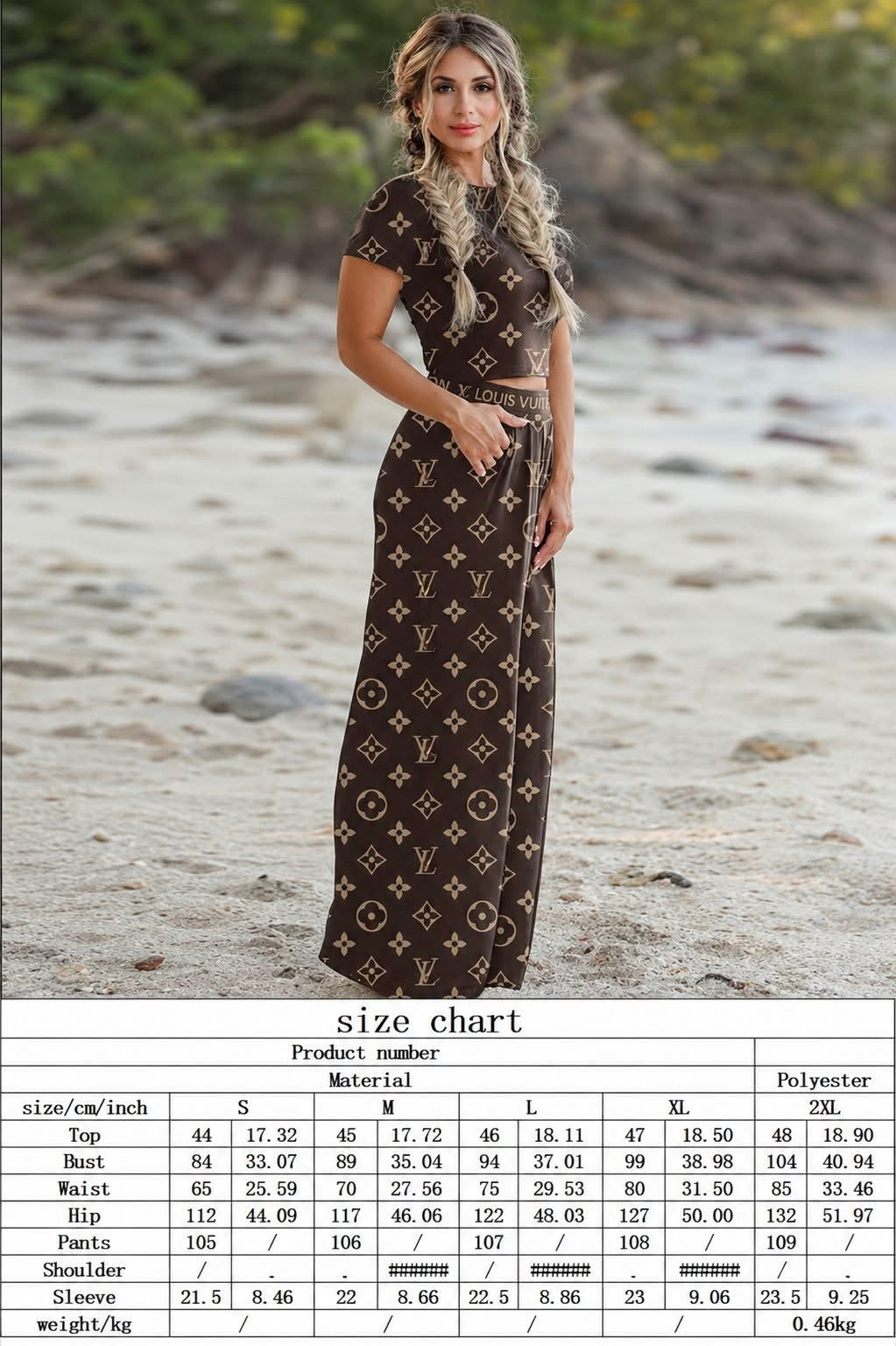 Brown designer set
